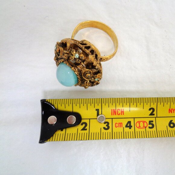 Sarah Coventry Jewelry Lot Rings Pin Brooch Pendant Bracelet Necklace - Picture 13 of 15